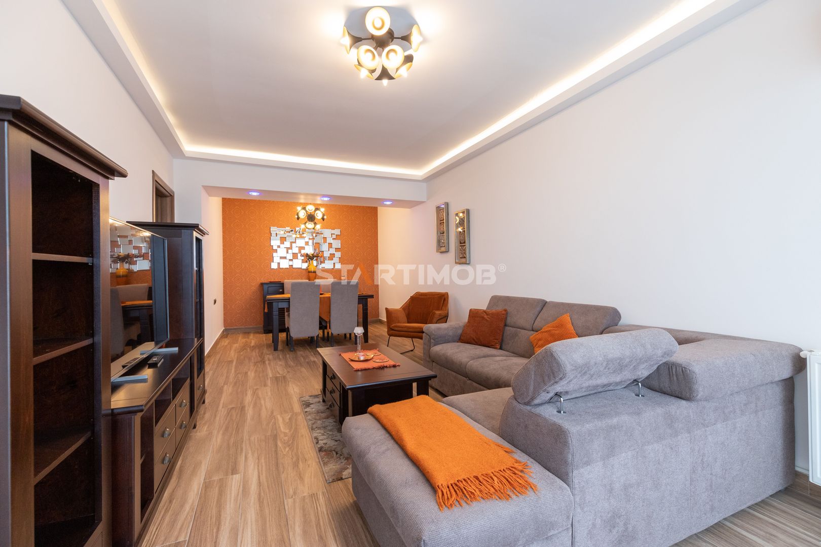 Apartament mobilat cu parcare subterana Mall Coresi