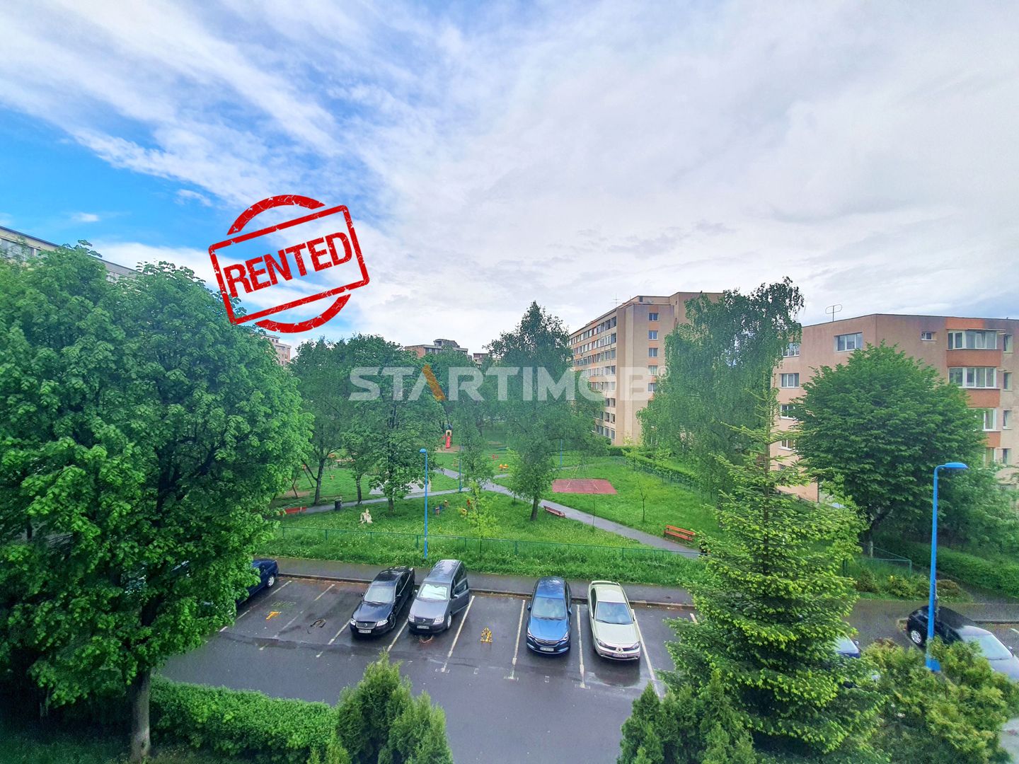 Garsoniera nemobilata B-dul Garii cu vedere spre parc