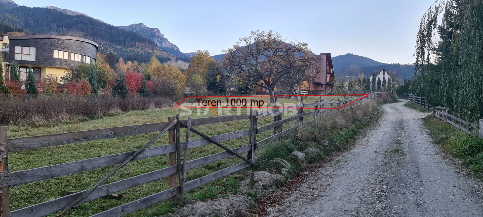 Teren Bran partia de schi Zanoaga