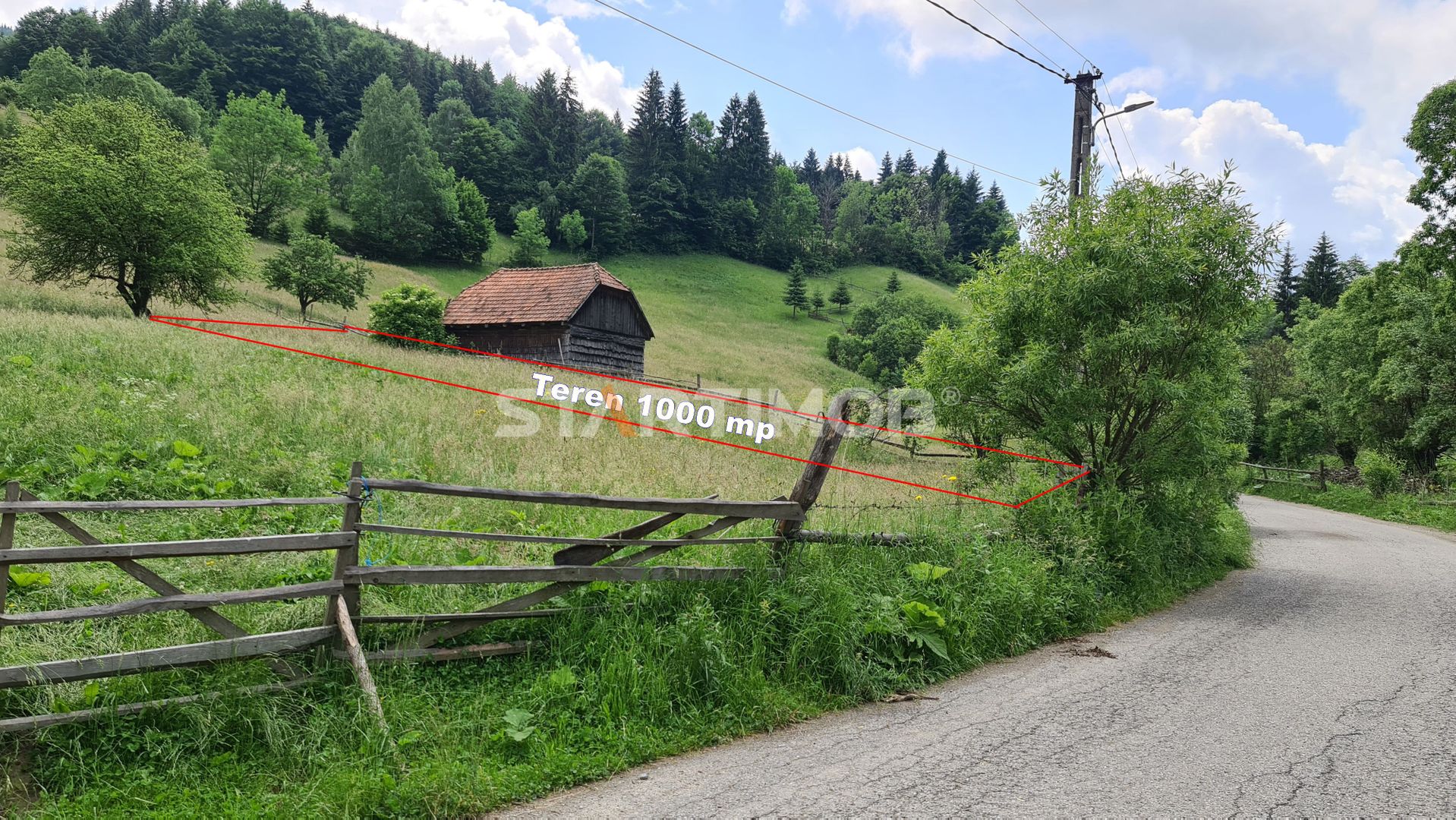 Teren intravilan Bran Simon