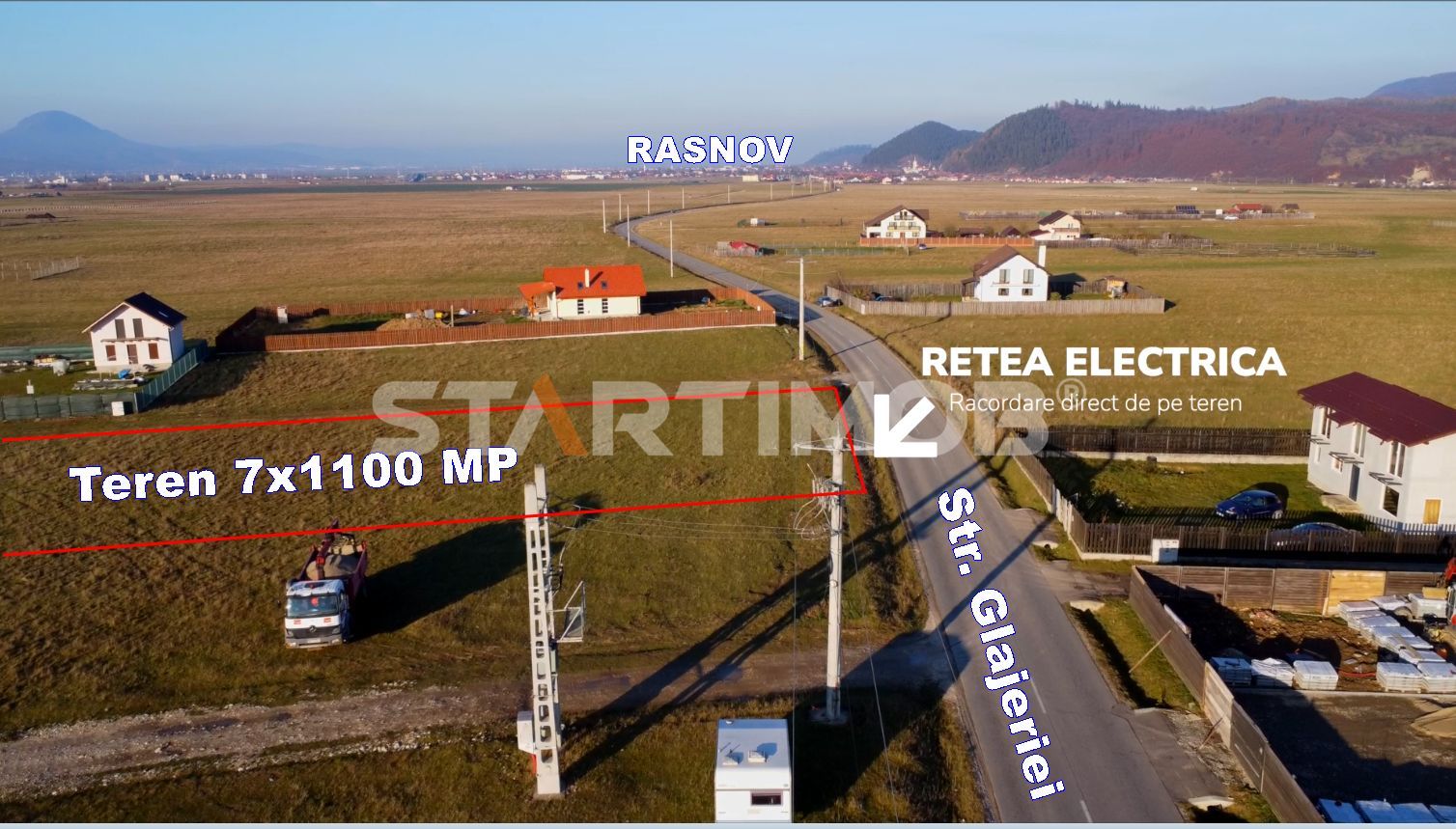 Teren cu PUZ Glajarie, Rasnov