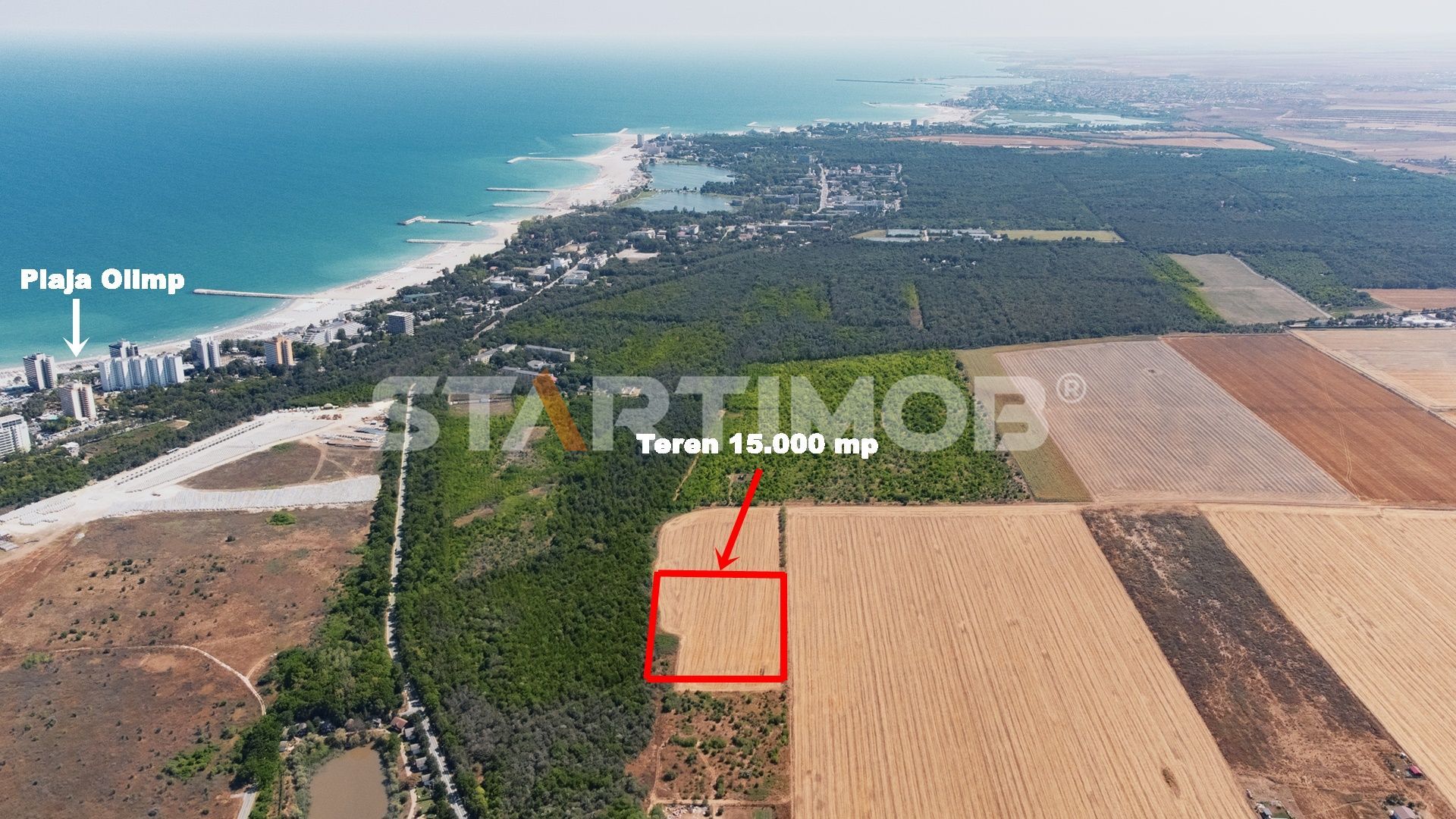 Teren ideal investitie litoral zona statiunii Olimp