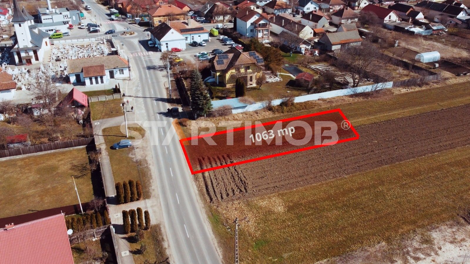 Teren intravilan cu PUZ str Albinelor Stupini