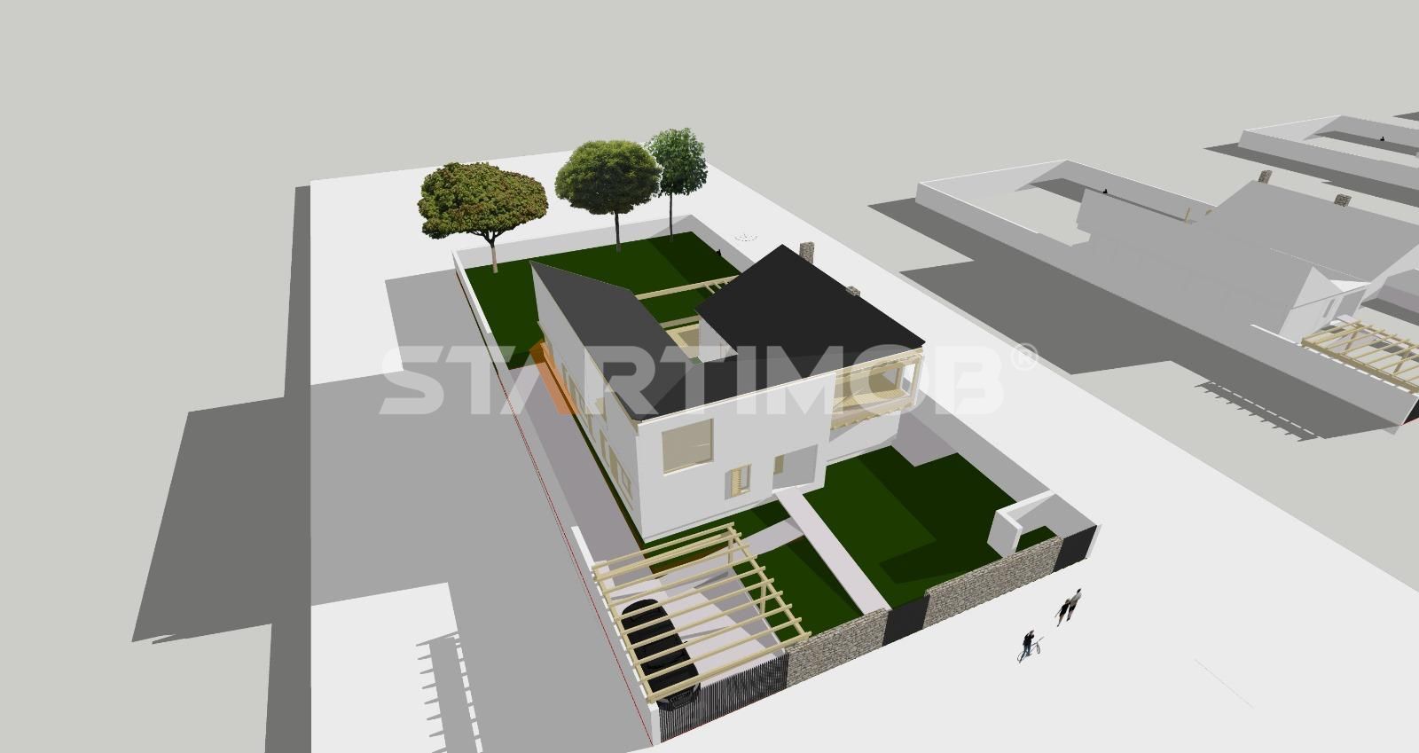 Teren construibil Harman cu proiect casa