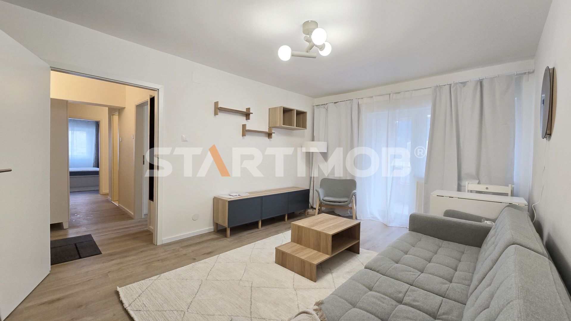 Apartament 3 camere Centru Civic prima inchiriere