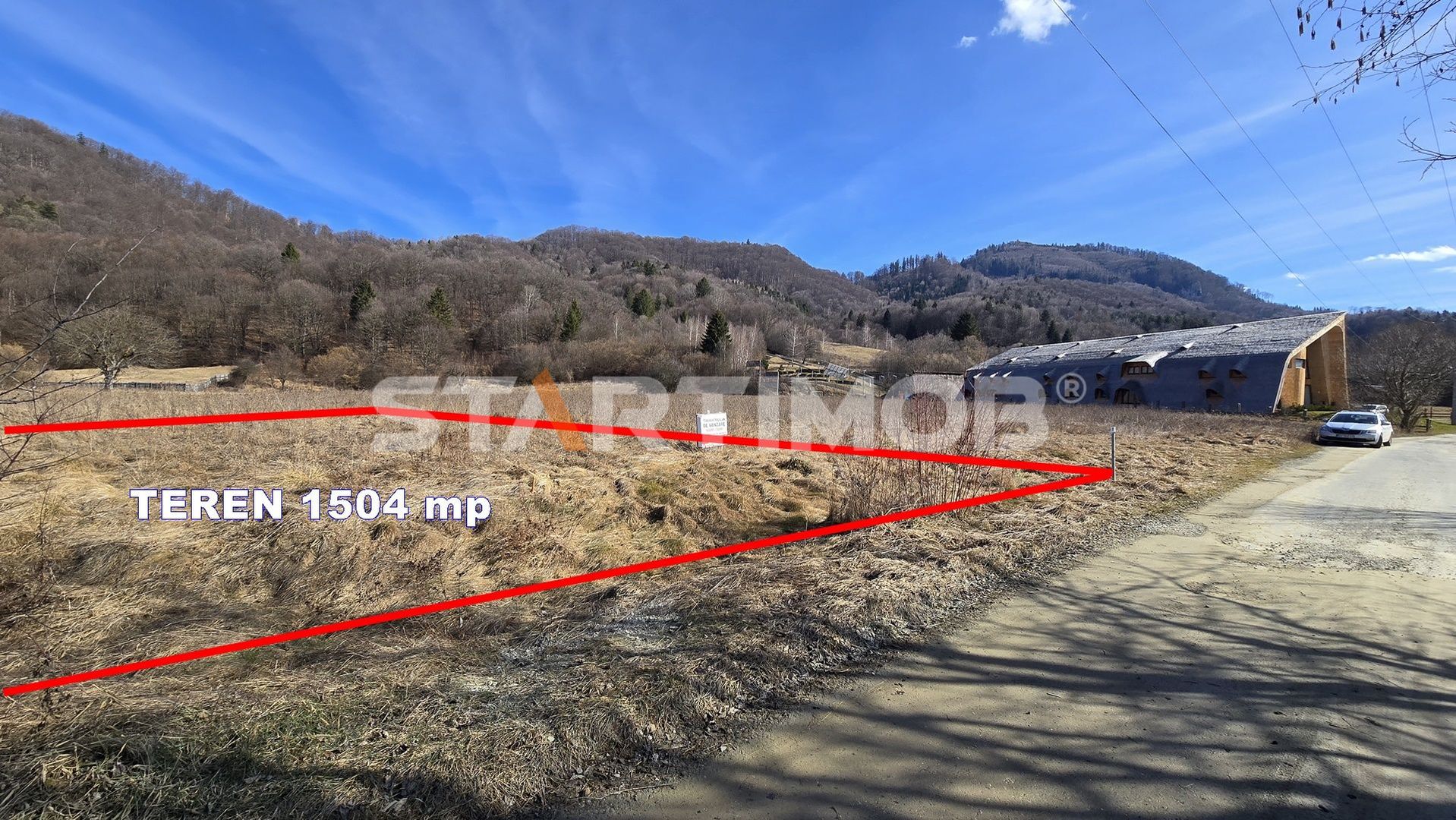 Teren cu autorizatie de constructie Rasnov Glajarie