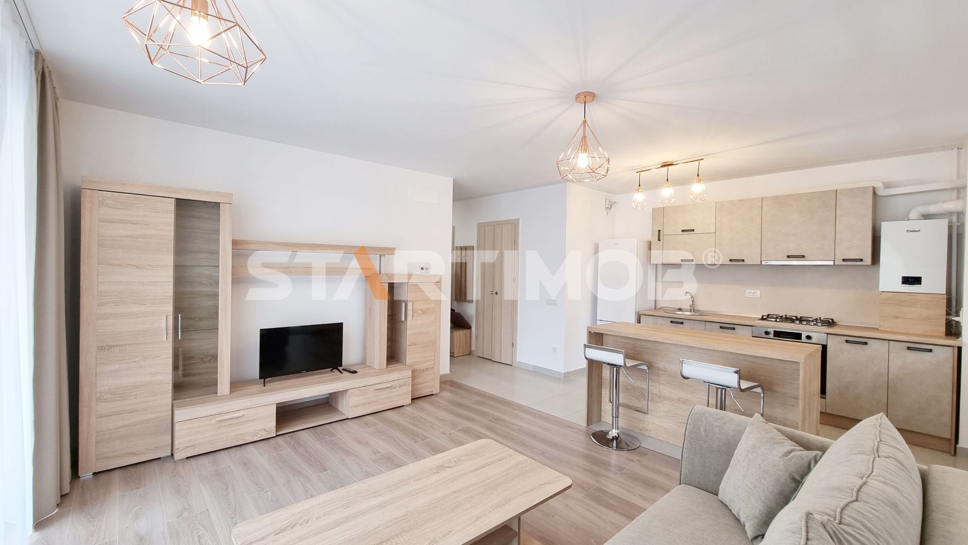 Apartament doua camere mobilat Urban Plaza cu parcare