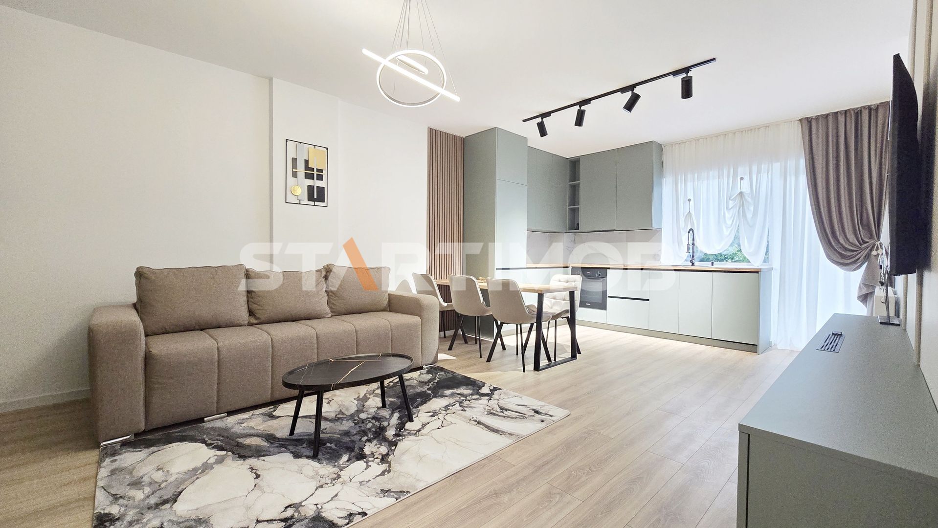 Apartament mobilat cu parcare Ozone Residence Coresi