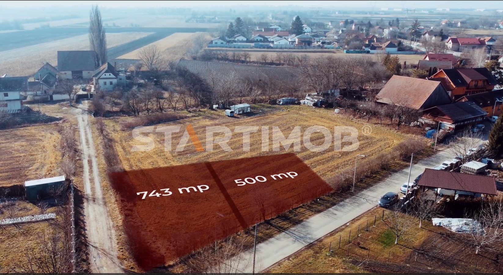 Teren intravilan 500 mp Stupini