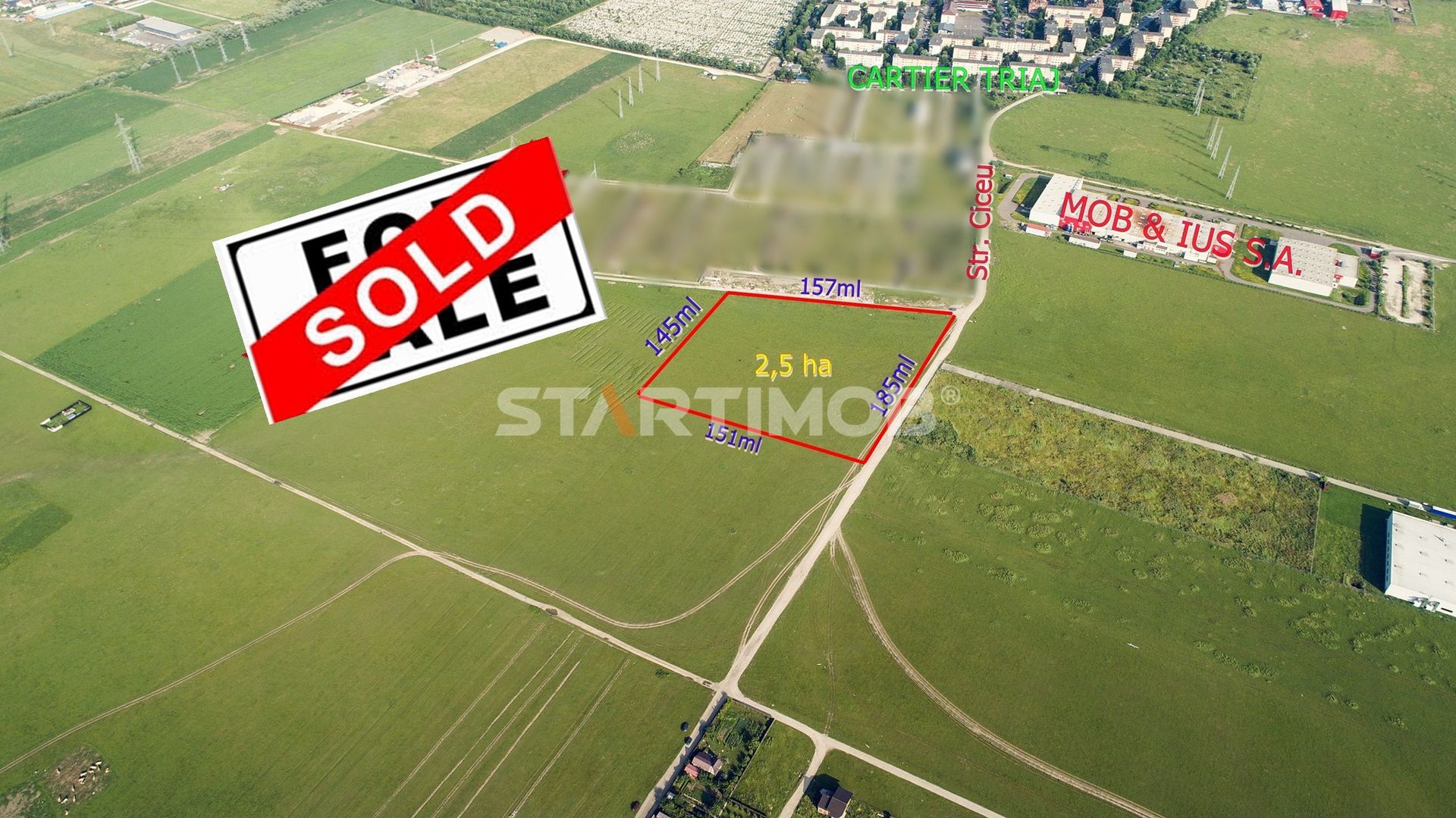 Teren intravilan zona industriala Brasov